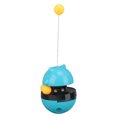 thumbnail image 4 of Dispensador de golosinas para gatos, juguete, dispensador de comida para gatos, juguetes interactivos, bola, rompecabezas, juguete de alimentación, lago para mascotas, azul, 4 of 5