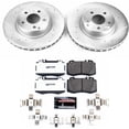 thumbnail image 3 of PowerStop Front Z26 Street Warrior Carbon-Fiber Ceramic Brake Pad and Drilled and Slotted Rotor Kit Fits: MERCEDES-BENZ Select Models K5239-26, 3 of 9