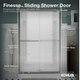 thumbnail image 2 of Sterling 5475-48P Finesse 65-1/16" High X 47-5/8" Wide Sliding Framed Shower Door - Matte, 2 of 3