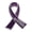Purple, variant on O Ribbon Lapel Badge Stop The Violence Brooch Symbol of Support Breastpin Ornament