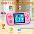 thumbnail image 2 of Consola de juegos portátil Beico 268 Videojuegos retro clásicos, 2 of 7