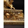thumbnail image 4 of 9-inch Lord Ganesha Playing Veena - Handmade Brass Sculpture, 4 of 4