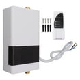 thumbnail image 2 of Chauffe-eau Instantané, 4000w Chauffe-Eau Sans Réservoir Machine de Chauffage Thermostatique Intelligente pour Cuisines Toilettes Douches, 2 of 8