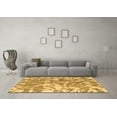 thumbnail image 3 of Ahgly Company Indoor Rectangle Abstract Brown Modern Area Rugs, 8' x 10', 3 of 4