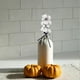 thumbnail image 4 of Ramita de calabaza con burbujas para Halloween, flores artificiales, decoración de corte, espuma de 22cm, planta falsa Multicolor, naranja, negro y blanco, 4 of 5