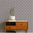 thumbnail image 2 of S4Sassy Peel & Stick Textured Vinyl Wallpaper, Urban Chic Tribal Geometric Print Contact Paper Waterproof - Blue, 25"x360", Removable Modern Wall Covering for Home Decor in Bedrooms & Living Areas, 2 of 9