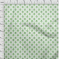 thumbnail image 4 of oneOone Cotton Poplin Light Green Fabric Block Dress Material Fabric Print Fabric By The Yard 42 Inch Wide-SX, 4 of 6