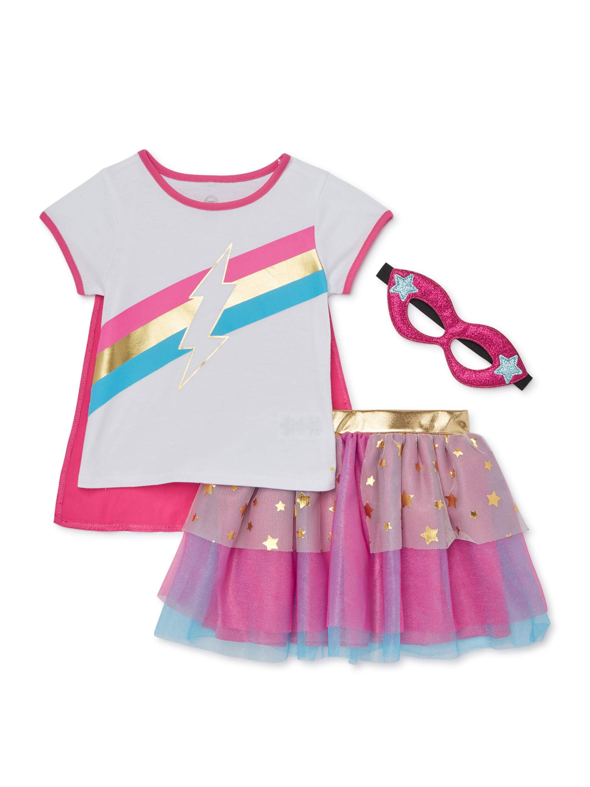 Disney Frozen Toddler Girls T-Shirt Skirt Headband Set 5T