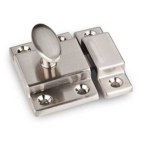 Ultra Hardware 41950 Spring Turn Cabinet Cupboard Latch Nickel