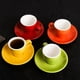 thumbnail image 3 of Taza de café italiana negra Macaron Espresso, 3 of 5