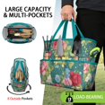 thumbnail image 2 of Garden Tool Bag,Pioneer Flower Floral Print Pattern Garden Tool Organizer,Garden Gifts,Waterproof Multi-Pocket Garden Tool Storage 11.8x5.5x11.4 Inch(Tools NOT Included), 2 of 6
