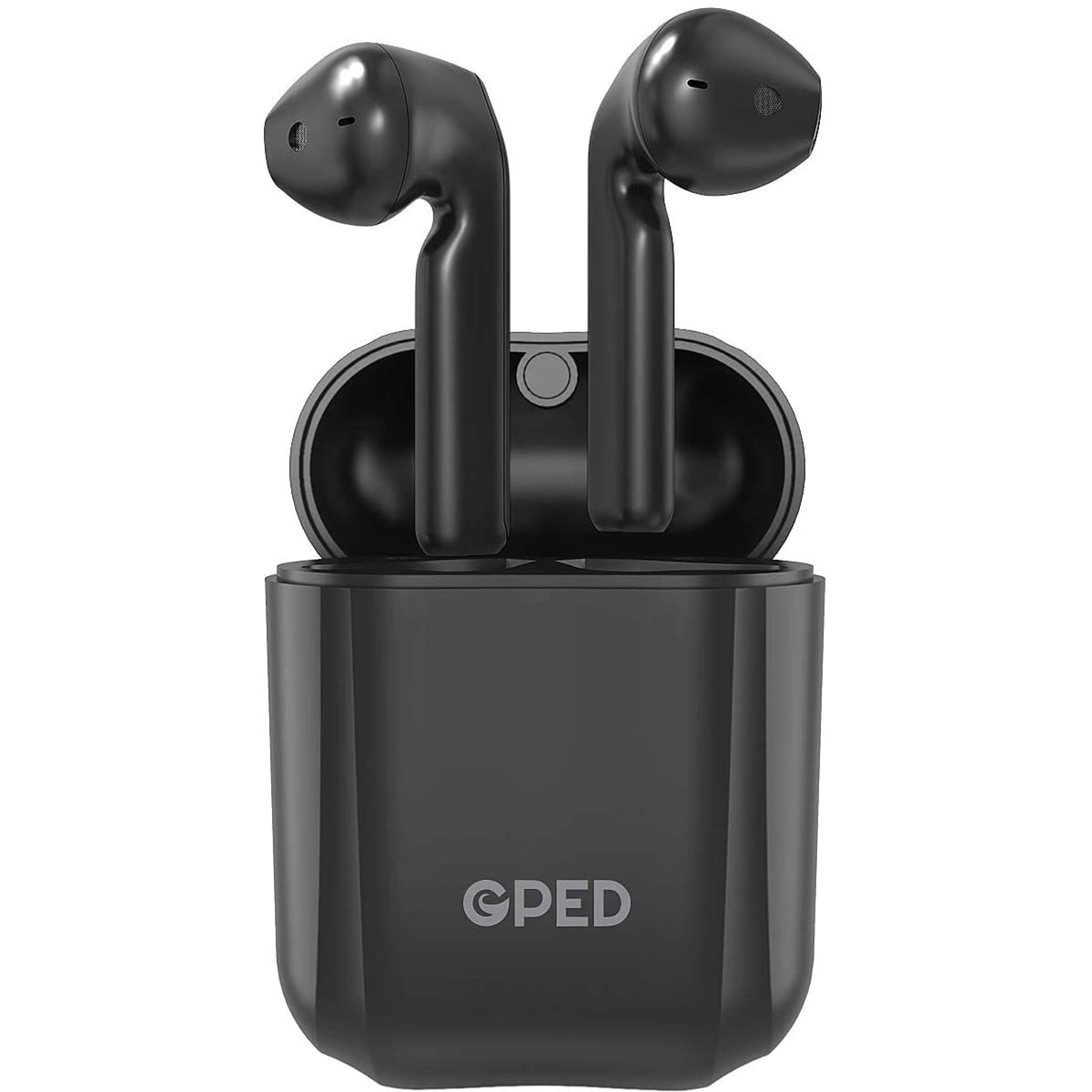 Wireless Earbuds Stereo Wireless Earphones with USB-C Quick Charge Bporerxh Bluetooth 5.1 Earbuds Wireless Headphones Built-in 4 Microphones IPX7 Waterproof for Sports 30H Playtime Touch Control