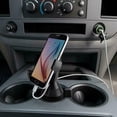 thumbnail image 4 of Universal Car Phone Mount with 360° Adjustable Gooseneck for Car Cup Holder, Hands-Free Car Phone Holder for Cell Phone, 4 of 9