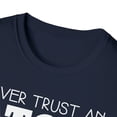 thumbnail image 3 of Never Trust An Atom, Gildan Unisex Softstyle T-Shirt, Graphic Tee, S-3XL, 3 of 3