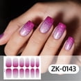 thumbnail image 4 of Gradient Nail Stickers Full Wrap Waterproof Sparkling Self-Adhesive Manicure Easy Application DIY Nail Art Long Lasting Professional Salon Results, 4 of 4