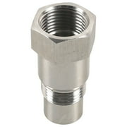 SXCRFKXH 1 Pack M18x1.5mm Threaded O2 Oxygen Sensors Fitting Adapter