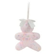thumbnail image 2 of YOHAVEN Christmas Foam Ornaments, 6.3"x5.1" Lightweight Pink Hanging Decoration for Tree Garland Wreath Indoor Holiday Seasonal Decor for Home Party, 2 of 6