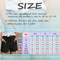 thumbnail image 3 of Women's Shorts Pull On Women Straight Leg Casual Pants High Waist Sports Loose Shorts Casual Pants, 3 of 6