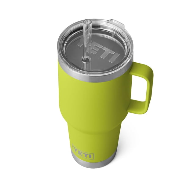 Taza YETI Rambler 1 litro con tapa con pajita aislamiento al vacío ACERO INOXIDABLE