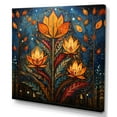 thumbnail image 2 of Designart "Festival of Lights Hanukkah Celebrations in Judaism" Spiritual Wall Art - Global Yellow Judaism Bedroom Canvas Wall Art, 2 of 6