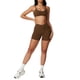 thumbnail image 1 of Conjuntos de entrenamiento for mujer, 2 piezas, sujetador deportivo, camiseta sin mangas, polainas de cintura alta, gimnasio, yoga, ropa activa, camiseta de entrenamiento for mujer, 1 of 6
