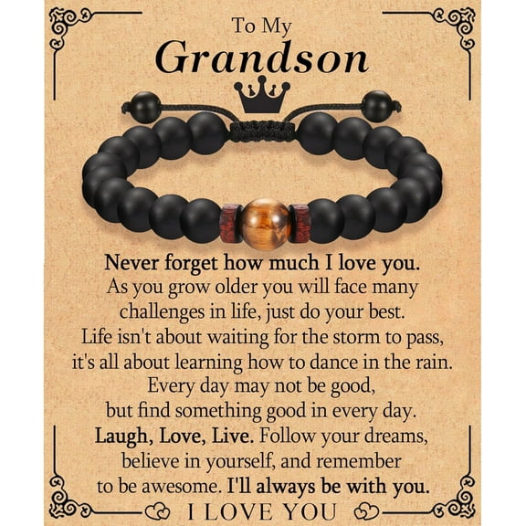 Gifts for Husband Brother Boyfriend Uncle Son Nephew Grandson Fiance Stepdad New Dad First Time Dad To Be Bracelet Gifts, Graduation Fathers Day Birthday Christmas Anniversary Valentines Day Gifts