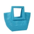 thumbnail image 2 of YIFEI Women Macaron Colored Acrylic Beaded Tote Handmade Bags for Wedding Evening Party, 2 of 5