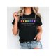 thumbnail image 1 of Rainbow Police Box Shirt, 11th Doctor Quote Tee, Doctor Who Parody T-shirt, Tenth Doctor Merch, Shirt for LGBTQ Pride Month, 1 of 7