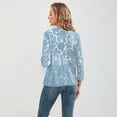 thumbnail image 5 of Amzcrzy Cardigans pour Femmes Couleur Unie Creux Manches Longues Dentelle Cardigan Décontracté Hauts Vestes Cardigan pour Femmes Hauts Manches Longues Veste Vêtements pour Femmes Hauts pour Femmes, 5 of 5