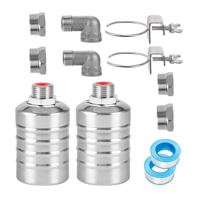 Válvulas de flotador de agua Torres de agua Automáticas Controladores de nivel Inlota lateral con clips Automávanos apagados Válvulas de flotación