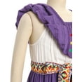 thumbnail image 5 of IDOPIP Kids Girls Traditional Mexican Dress Cinco De Mayo Fiesta Ribbon Ruffle Drape Party Dresses, 5 of 10