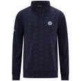 thumbnail image 2 of Men's Levelwear Navy Winnipeg Jets Chameleon Quarter-Zip Sweatshirt, 2 of 3