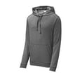 thumbnail image 3 of Sport-Tek Men's Tri-Blend Wicking Fleece Hooded Pullover, 3 of 4