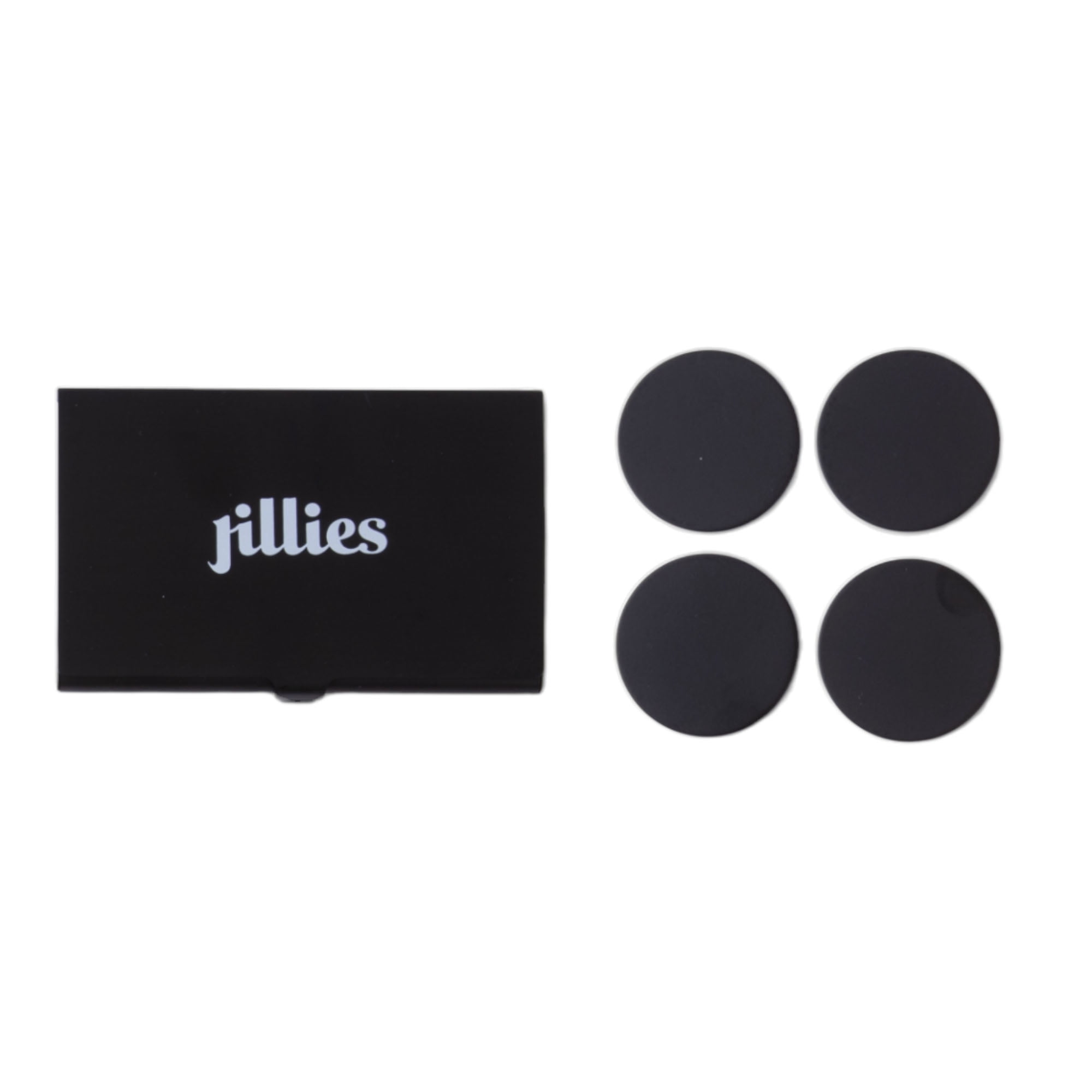 Jillies Dress Weights | Dress Weights for Hem Reusable | Stick On Adhesive Skirt Weights for Wind | 4 Weights with Carrying Case, Black Jillies Dress Weights | Dress Weights for Hem Reusable | Stick On Adhesive Skirt Weights for Wind | 4 Weights with Carrying Case, Black