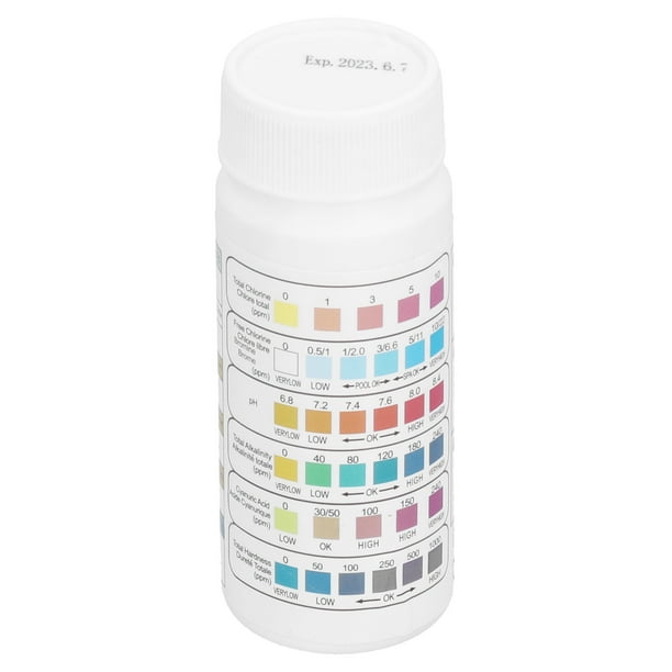 Water Test Strip,50Pcs Water Test Strip Hard Water Test Strip Test