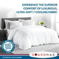 thumbnail image 5 of Guardmax Waterproof Duvet Cover - Jersey Fabric with Zipper Closure, Bed Bug & Allergen Proof Queen (86 x 86"), 5 of 9