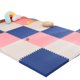 thumbnail image 3 of Alfombrilla de espuma para gatear para bebés, alfombrilla de espuma para suelo, alfombrilla de rompecabezas con costuras gruesas, 3 of 3