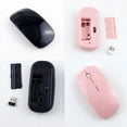thumbnail image 2 of HLONK 2.4G Wireless Mouse USB Receiver Ultra Slim for PC Laptop Gaming Optical Mouse, 2 of 8