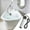 B, variant on Immersion Water Heater, Stainless Steel Portable Electric Heating Rod with Indicator Light, 12 Inch Submersible Boiler for Bucket, Bathtub, Outdoor Travel
