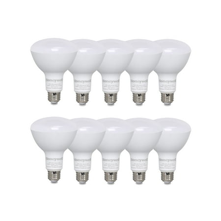 

Honeywell LED 9.5 W (65-Watt Equivalent) 2700 Kelvin- 5000 Kelvin Standard Light Bulb 800 Lumens E26 BR30 Dimmable 10 Count