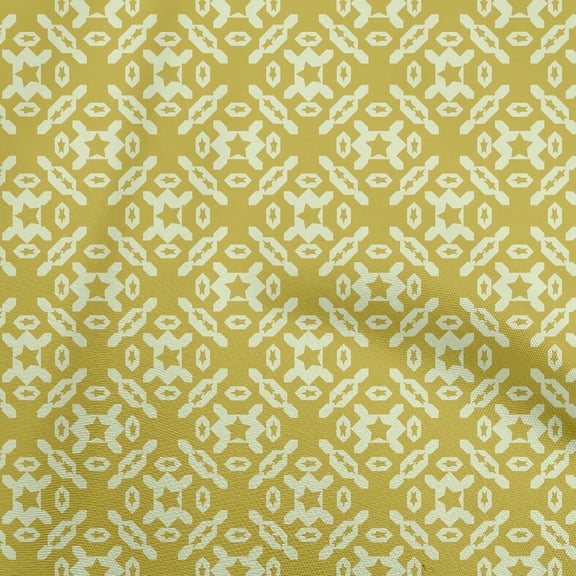 oneOone Georgette Viscose Lime Green Fabric Asian Dabu Print Sewing Craft Projects Fabric Prints By Yard 42 Inch Wide