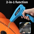 thumbnail image 4 of 100W High-Power Plastic Welding Kit for Automotive Bumper Repair - Fast 1-3s Heating, 400°C, Overheat Protection, LED Light, Ergonomic Handle - Includes 800 Staples (Flat/M/Wave/V), Knife, Pliers,, 4 of 6