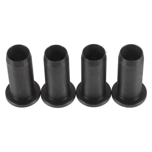 ADDHAT 4Pcs Kayak Oar Lock Socket Bushings Black Nylon Protectors for Secure and Easy Oarlock Installation
