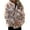 Pink, variant on gbyLJF Fur Jackets for Women Faux Fur Coat Winter Warm Fluffy Parka Jacket Tie Dye Thicken Soft Outerwear Pink XXL