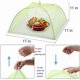 thumbnail image 3 of 4 Pcs Food Cloche/Insect Cloche/Food Tent/Folding Food Cover Mesh Screen Umbrellas, BBQ and More - 4 Colors (Pink, Green, Blue, Yellow), 3 of 5