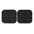 thumbnail image 7 of Balery 2 Piece Hawaiian Style Car Windshield Sun Shade|Foldable Front Windshield Shade for Car Front Window for Most Sedans SUV Truck-Small, 7 of 7