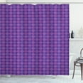thumbnail image 1 of Ambesonne Circle Pattern Shower Curtain, Polka Dots Modern, 69"Wx70"L, Purple Fuchsia, 1 of 3