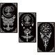 thumbnail image 1 of 3 piezas de arte de pared con diseño de árbol de la vida, decoración de brujas de madera, frontones de pared de brujas góticas de yoga, colgante de madera, letrero de pared de granja de diamantes, 1 of 7