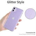 thumbnail image 4 of Designed for Samsung Galaxy A15 5G Glitter Sparkle Bling Shiny Thin Slim Hybrid Shockproof Rubber Silicone Soft TPU Gel Protective Phone Case Cover [Clear], 4 of 8