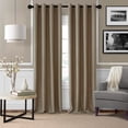 thumbnail image 2 of Elrene Home Fashions Cordelia Single Curtain Rod with Globe Ball Finial, Antique Black, 86" x 120", 2 of 9